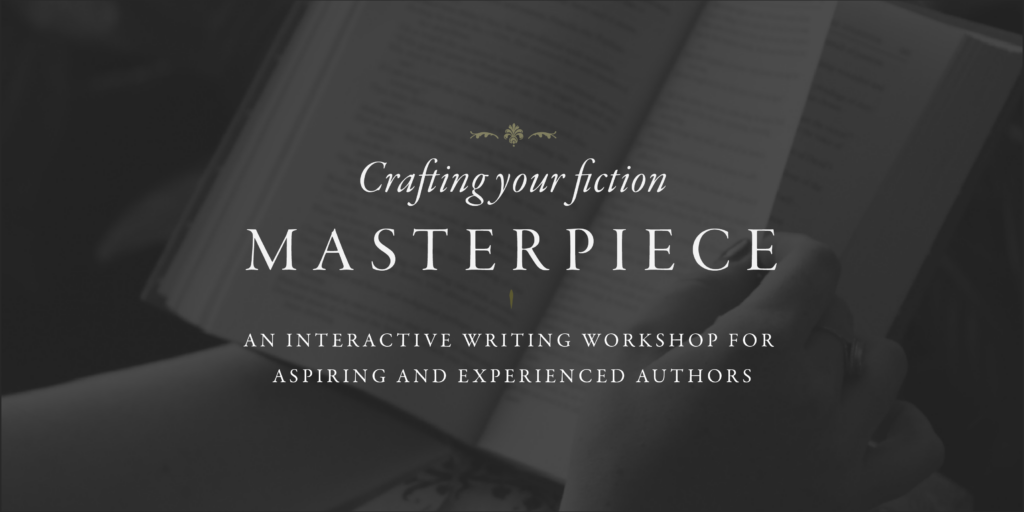 Craft Your Fiction Masterpiece Event Artwork