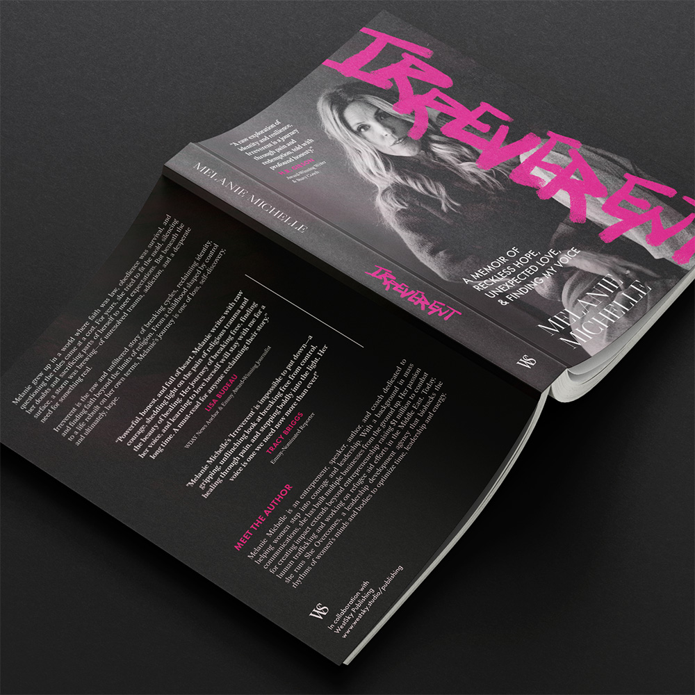 Irreverent Book Mockup by WestSky studio Independent Publishing Self Publishing Oklahoma