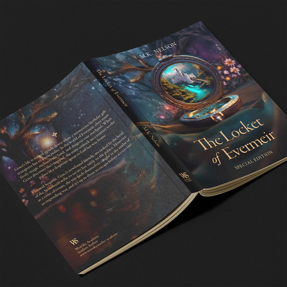 The Locket of Evermier Special Edition Mockup by WestSky Studio and MK Nelson